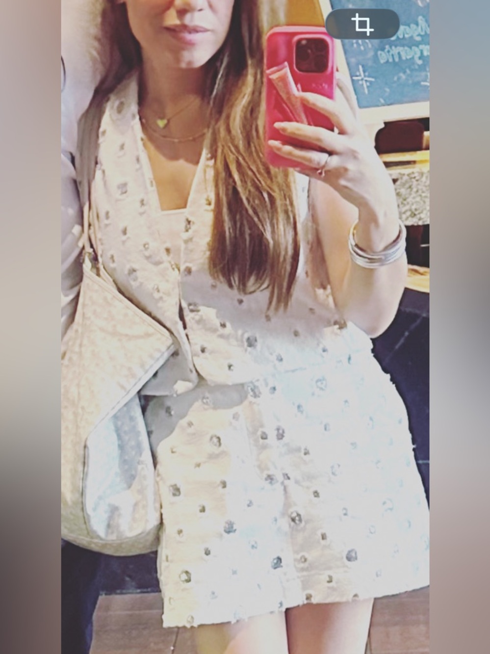 Zara bloggers favorite vest and shorts size s - Picture 2 of 9